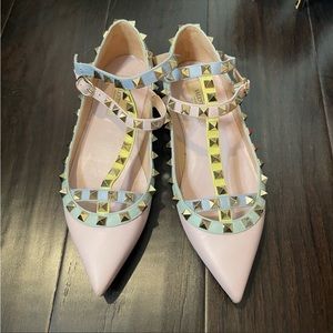 Valentino rockstud flats